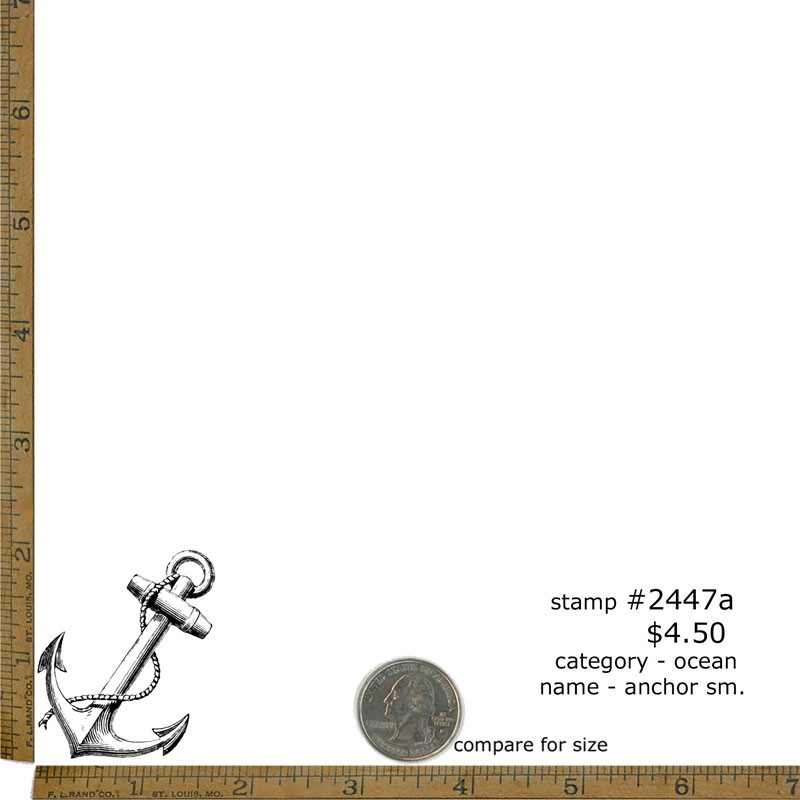 #2447a - Anchor Sm. - Ocean